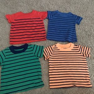 Carters 3mos Baby Stripies Shirt Bundle